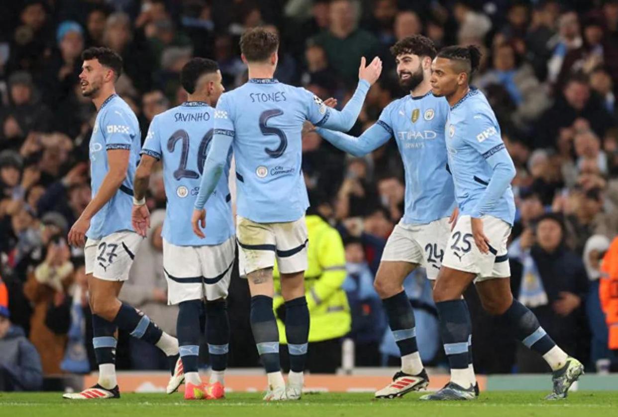 曼城豪取五连胜,晋级欧冠八强赛 曼城豪取五连胜,晋级欧冠八强赛